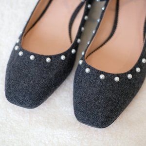 J.Crew Poppy flats NWOT